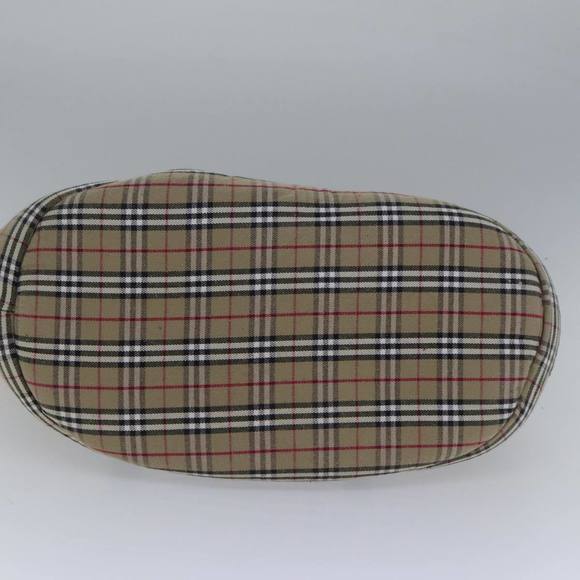 BURBERRY Nova Check Pet Case Canvas Beige Auth 88722 - Picture 5 of 16